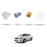 Hoffcar Wartungskit - 4 Filter FüR Toyota Corolla X (E14/E15) 2.2 D-4D 130KW D