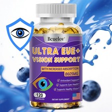 Eye Vision Support Supplement,120 pcs x 3 Bottles,Relieve Eye Fatigue