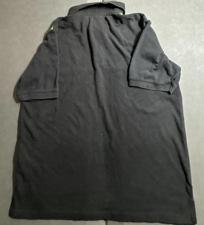 复古汉堡王黑色复古工作员工制服 Polo 衫尺寸 S/小号 — 第 3/4 张图片