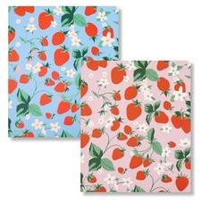 2 Pack Folders for Documents, Colored Folders with Pockets, Two Pocket