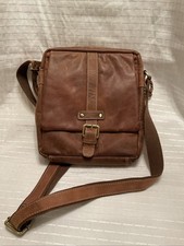 BOLLA BAGS - LADIES LEATHER SHOULDER / Cross Body BAG  (TAN)