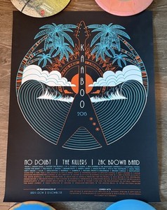The Killers Concert Poster | eBay