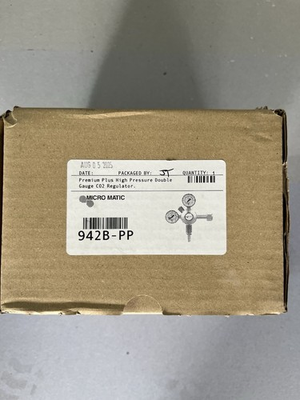 #ad Micro Matic Premium Plus Double Gauge high pressure CO2 Regulator 942B PP $80.00
