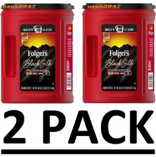 2 PACK - Folgers Dark Roast Ground Coffee, Bl...