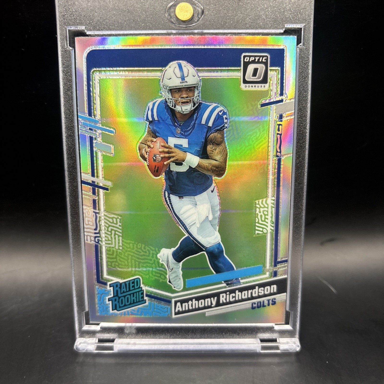 2023 DONRUSS OPTIC ANTHONY RICHARDSON #247 SILVER HOLO PRIZM RC Colts