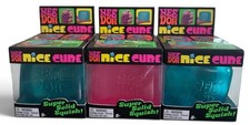 NeeDoh Nice Cube Lot Of 3 Pink/Blue Authentic Factory Sealed Free Ship