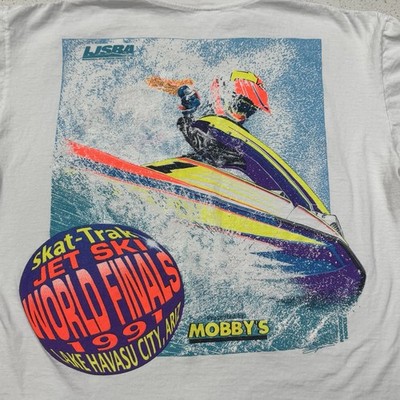 Skat Trak Jet Ski World Finals Vintage 1991 IJSBA USA XL Jetski 550 T Shirt
