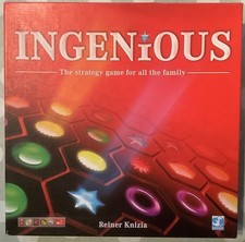Ingenious Board Game - Reiner Knizia - Esdevium Games COMPLETE 