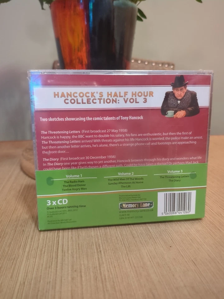 BBC Hancocks Half Hour 3 Cd Collection Boxset New & Sealed. Free Post  - Image 3 of 4