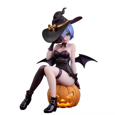 Re:Zero Rem Figur Halloween Version Phantom Night Magician Anime Statue