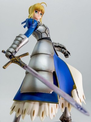 Fate Stay Night Saber Artoria Pendragon Armor Figure Collectible 15+