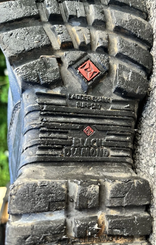 Black Diamond Men 7W Ladies 8.5 W 277-0911 Cross Tech Firefighting Leather Boots - Image 3 of 4