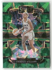 2024 Panini Select WNBA #54 Courtney Williams Prizms Green Ice