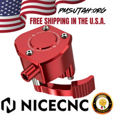 Thumb Throttle Control Assembly 2006-2023 Yamaha Raptor YFM 700 YFM700 ATV Red