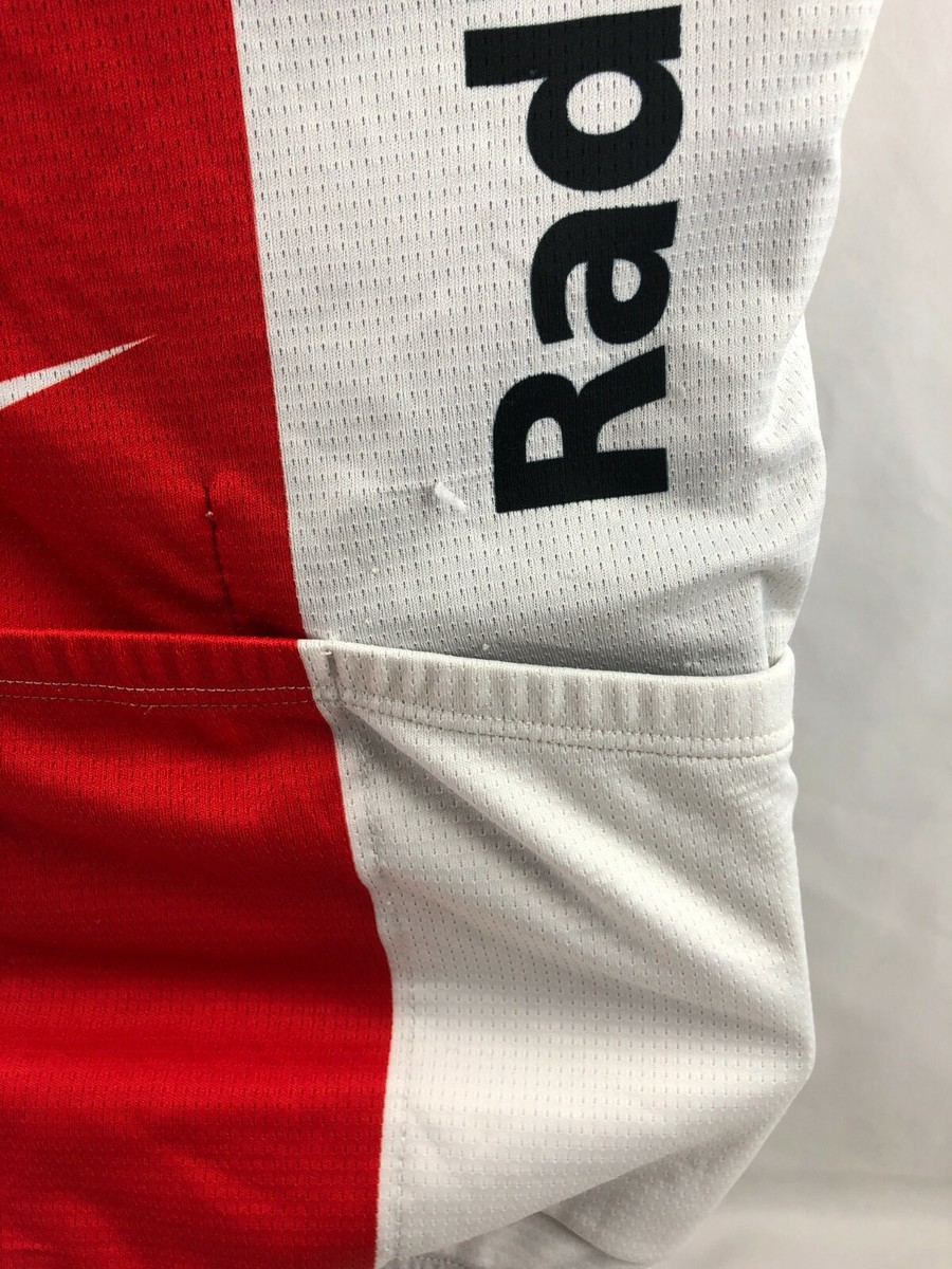ナイキ NIKE サイクルジャージ MRADIOSHACK NISSAN Nike Trek Team Radioshack Men's Cycling Jersey SIZE Medium