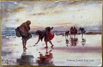 ALGEN SAMMELN IRISCHE KÜSTE DAMEN SAMMELN 1912 DICKSONS IRISH LIFE P'CARD
