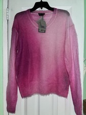 NWT 1890 Tom Ford Degrade Crewneck Mohair Blend Sweater - Sz 44 US / 54 EU