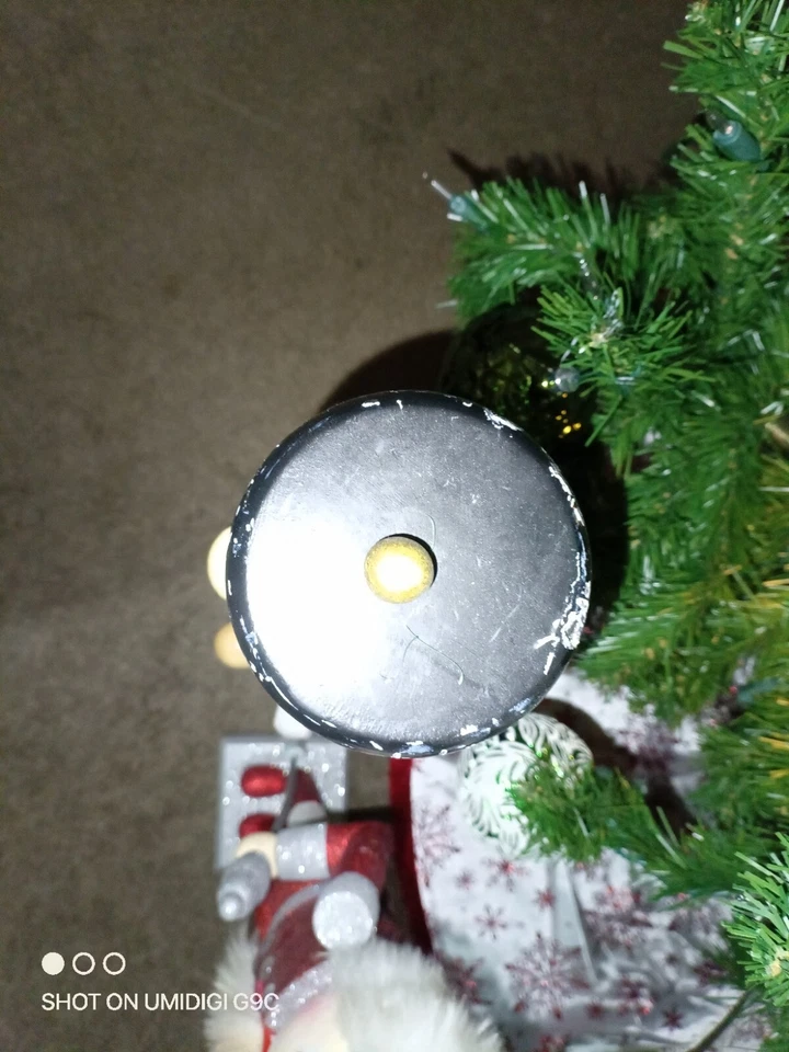 Wooden Nutcrackers 24" Set Of 2 Tall Solider Glitter Drums X-Mas Inter-American - Image 2 of 4