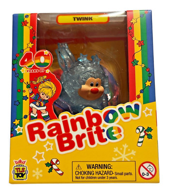 Rainbow Brite TWINK *GLITTER CHASE* TLS Toy CheeBee  2.5'' Series 2 RARE