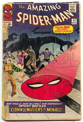 Amazing Spider-Man #22 1965-1st T PRINCESS PYTHON- low grade | eBay