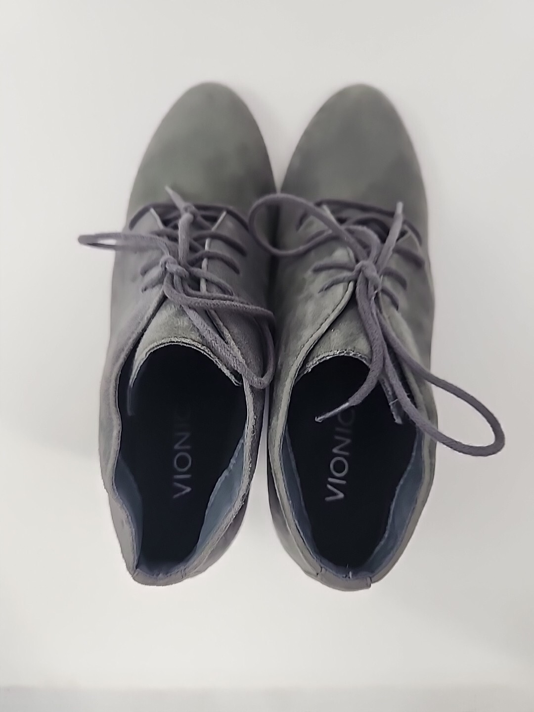 Vionic Womens Size 8.5 Booties Solid Gray Wedge B… - image 9