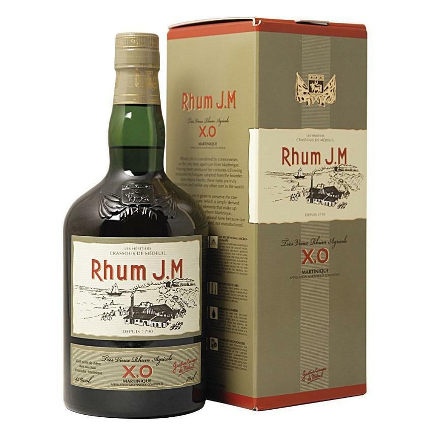 J.M RHUM X.O 70 CL TRES VIEUX AGRICOLE MARTINIQUE IN ASTUCCIO