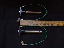 2 T Handle Push Button Pins 5/8 x 3" Chevron L-Arm Roll Back Wrecker Wheel Lift