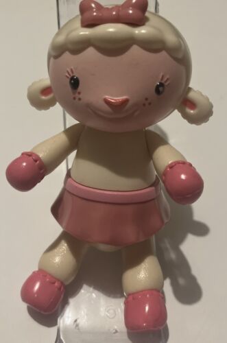 EUC Disney Doc McStuffins Lamby Lambie Poseable Figure for Doll 5"