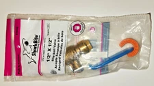 SharkBite Brass 1/2 Inch Push-to-Connect Slip Ball Valve 24735LFZ