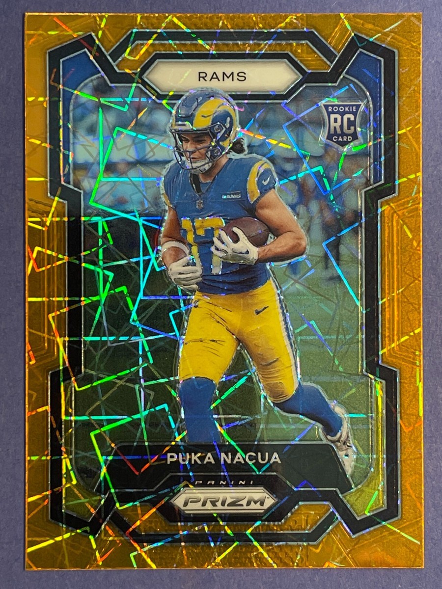 2023 PANINI PRIZM PUKA NACUA ORANGE LAZER FOOTBALL ROOKIE RC SP