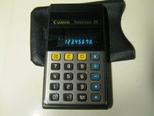 Calcolatrice Vintage Canon Palmtronic 8R - SPEDIZIONE GRATUITA!!!