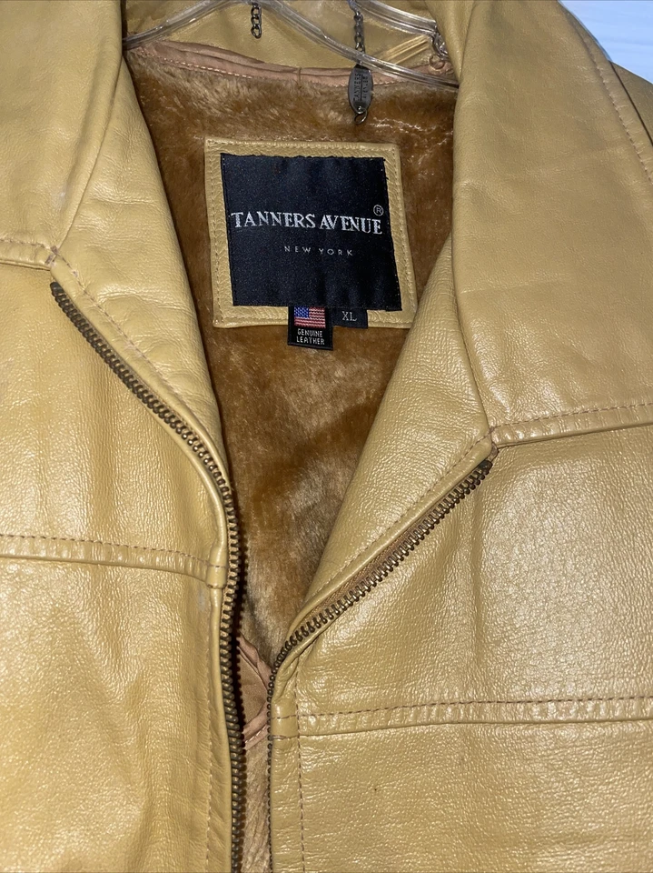 Jaqueta de couro de vaca macia Tanners Ave casaco de inverno pesado neve ao ar livre - Imagem 2 de 4