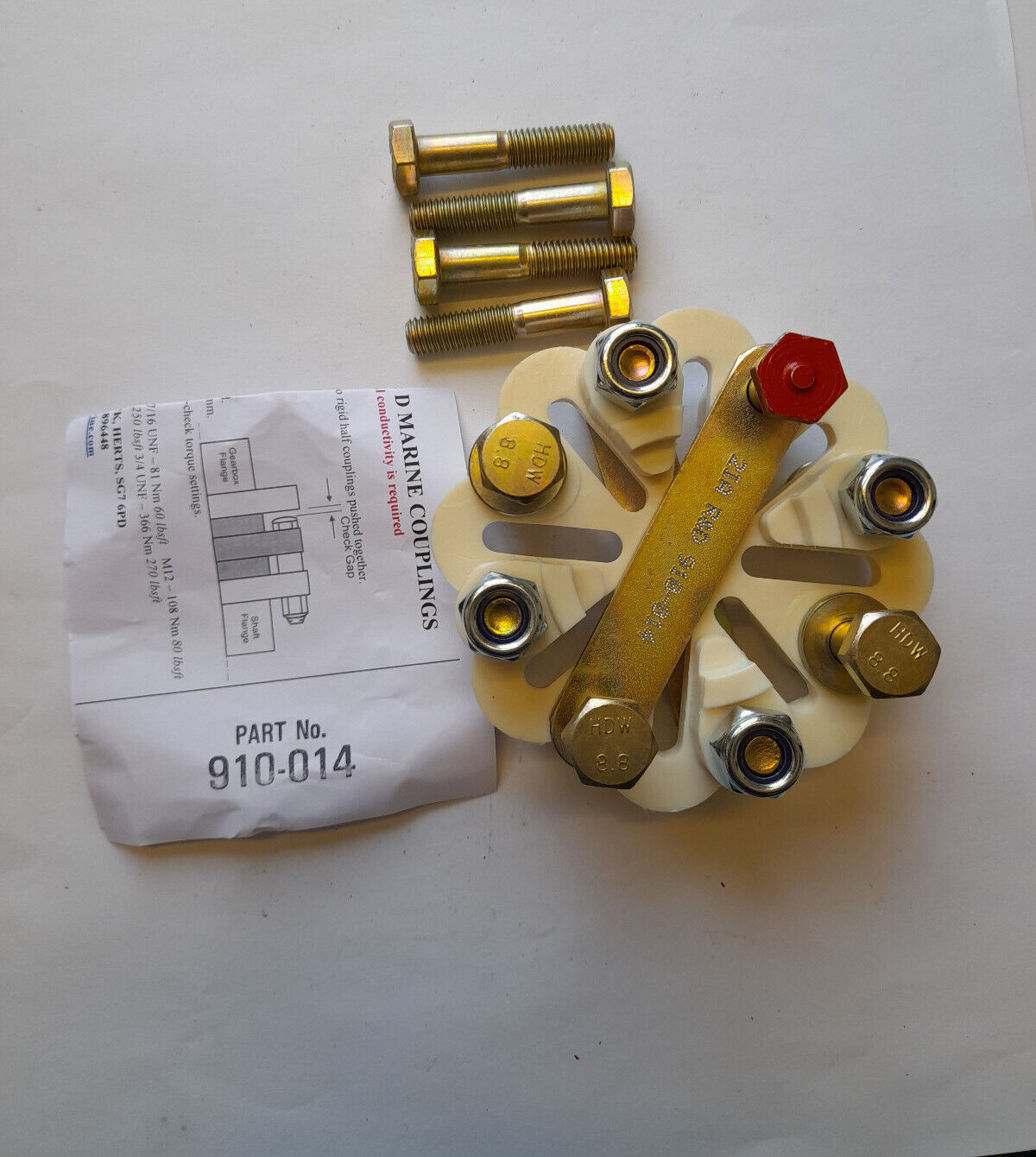 R & D Flex Coupling 910-014