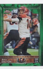 2015	Topps Chrome	Green Refractors	93	Andy Dalton			NMMT