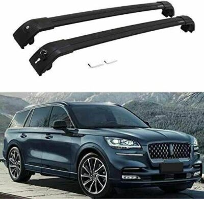 Aluminum Roof Rail Racks Cross Bars Crossbars Fits for Lincoln Aviator 2018-2023