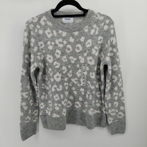 old navy leopard sweatshirt