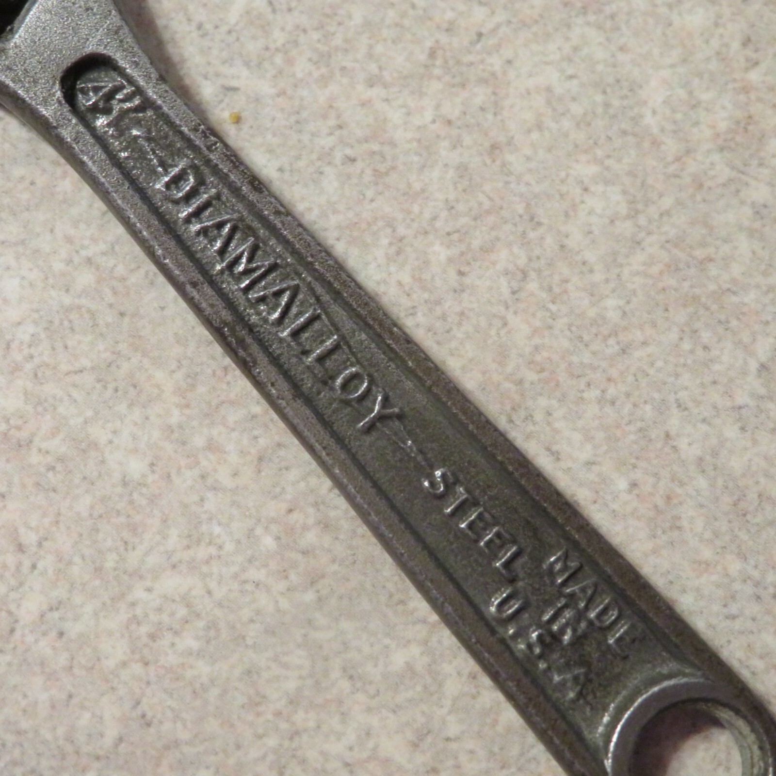 Vintage Diamond Caulk Horseshoe Co 4" Adjustable Wrench eBay