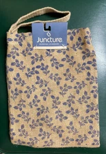 NWT Juncture Messenger Bag #2 100% Jute - 10" x 8" Sack