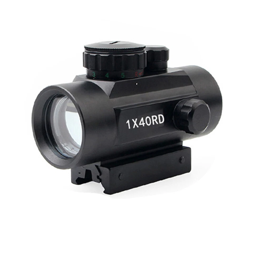 40X Waterproof Portable Reflex Dot Sight Fogproof Adjuste Brightness Telescope - Image 4 of 4