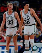 Boston Celtics Larry Bird Kevin McHale Licensed Unsigned Glossy 8x10 Photo NBA