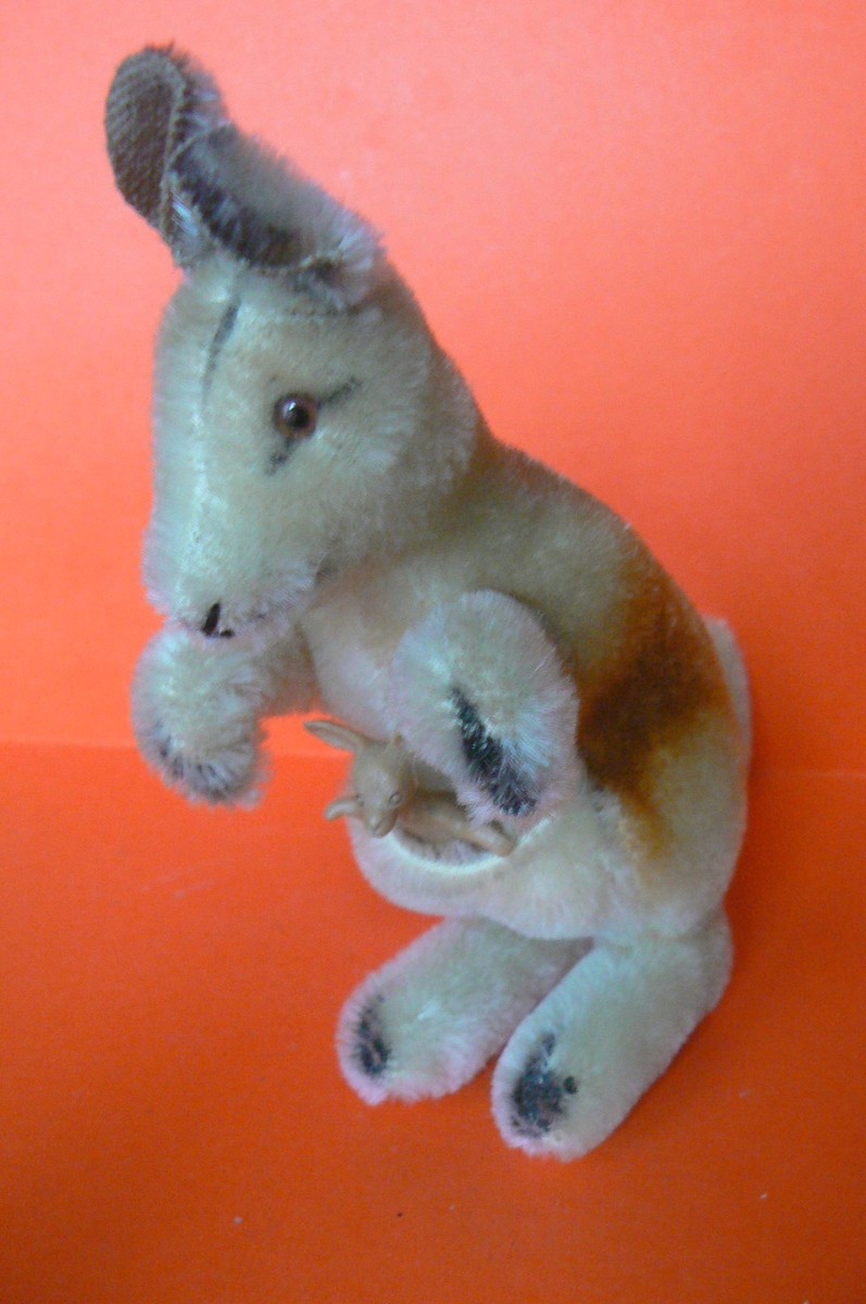 Steiff Plush Circus or Wild Animals: Very Beautiful Kangaroo | eBay