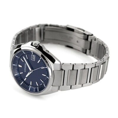 Citizen Attesa CB3010-57L Titanium Blue Dial Eco-Drive Atomic