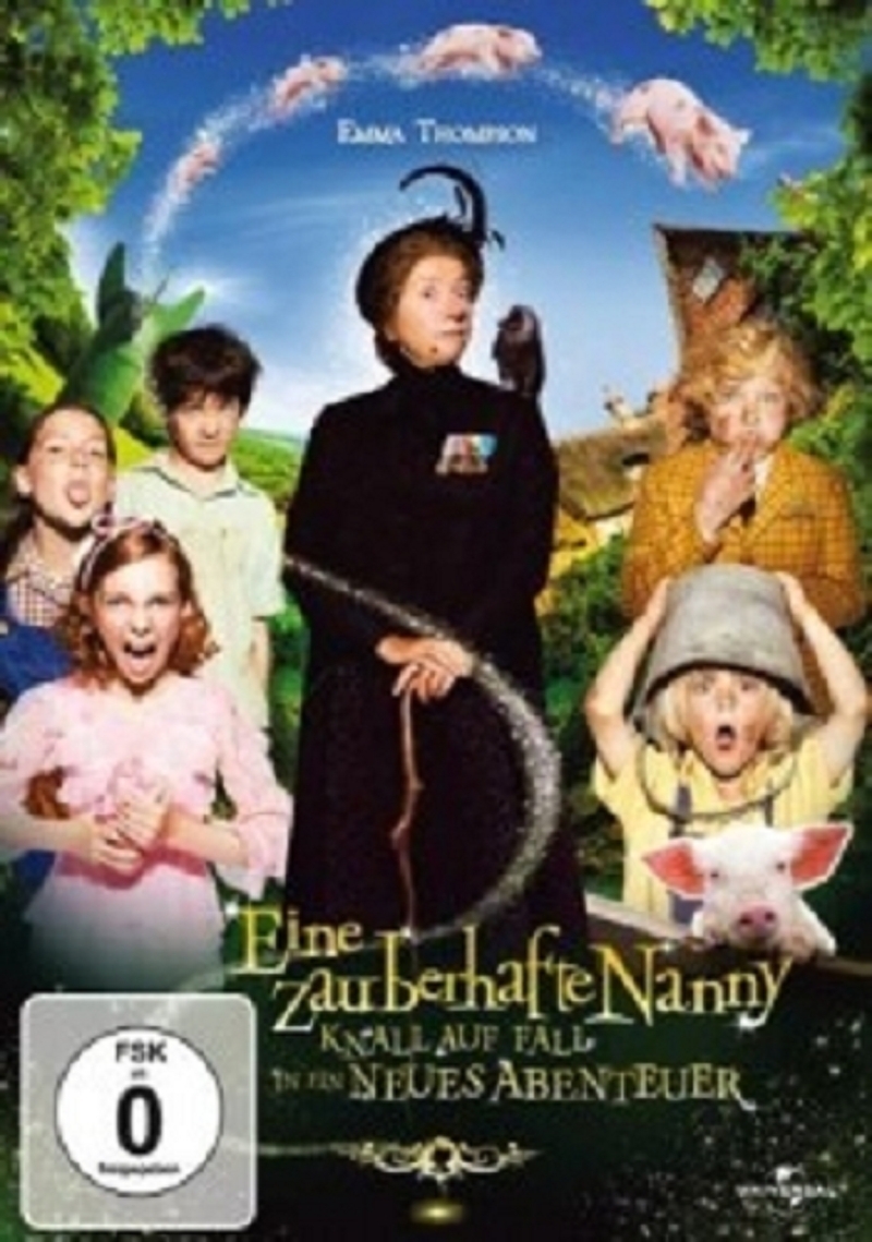 EINE ZAUBERHAFTE NANNY 2-DVD NEU EMMA THOMPSON,MAGGIE GYLLENHAAL