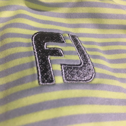 FootJoy FJ Polo Shirt Men's XL Green Short Sleeve Embroidered Golf Palma Ceia - Picture 9 of 11