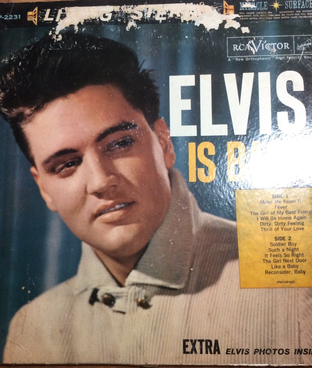 英LP Elvis Presley Elvis Is Back! UK盤Mono Elvis Presley – Elvis Is Back! – Vinyl (LP, Album + 2 more), 1967