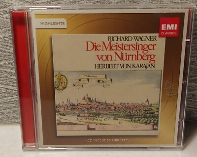 EMI Classics CD - Richard Wagner - Die Meistersinger Von Nurnburg 