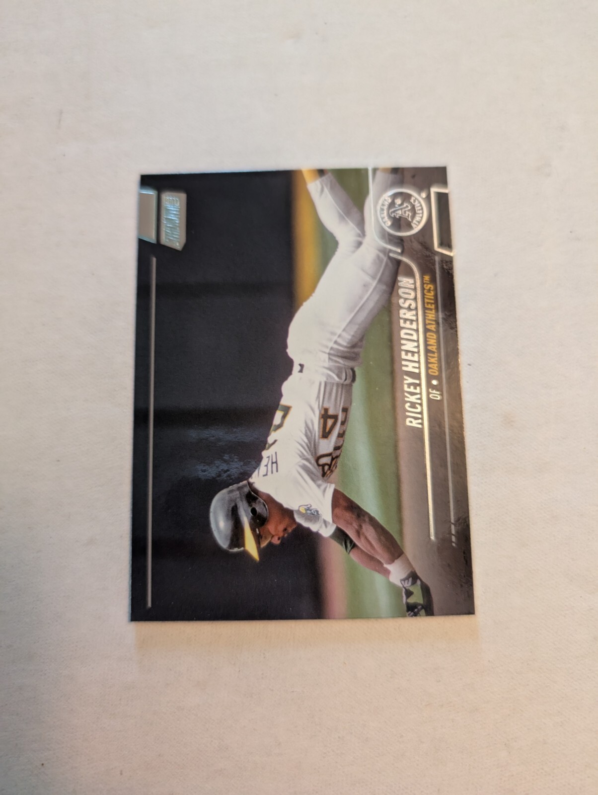 2022 Topps Stadium Club Rickey Henderson Image Variation SSP Athletics PR/200