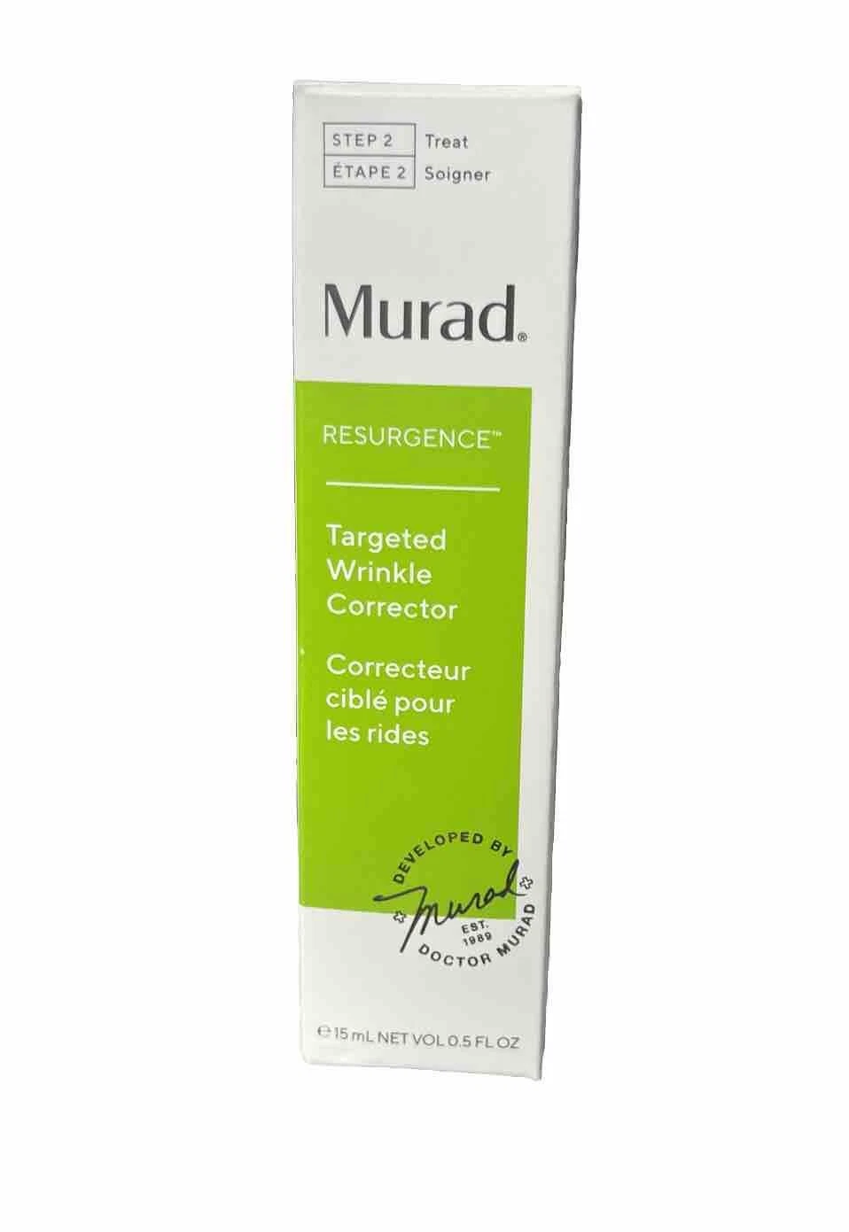 Murad Resurgence Targeted Wrinkle Corrector 0.5 oz / 15mL New In Box