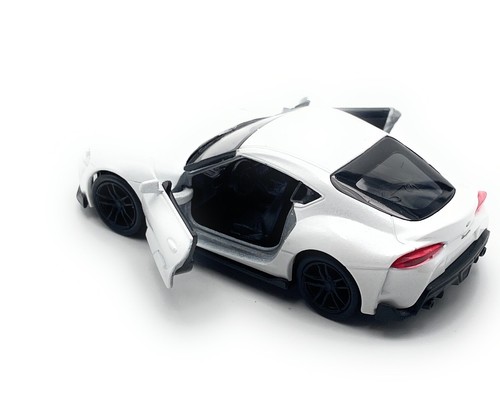 Modelo De Coche Toyota Supra 1:34-39 Blanco Miniatura Vehículo - Imagen 3 de 4