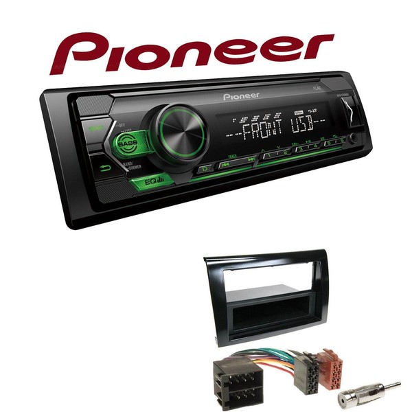 Pioneer Autoradio Android USB AUX Mit Einbauset FüR Fiat Bravo 2007-2014-image